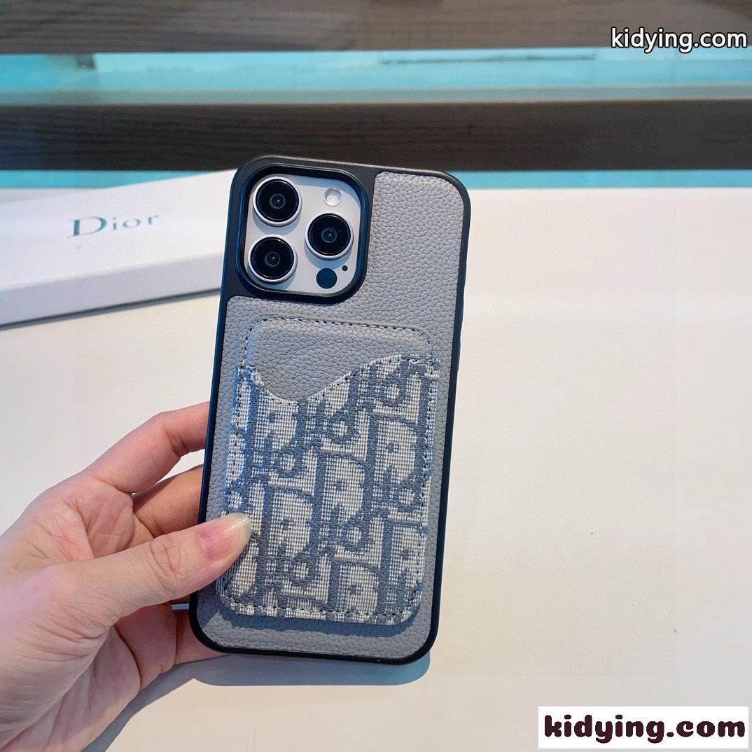 カード収納付き スマホケース クリスチャン・ディオール アイフォンケース コピー-3