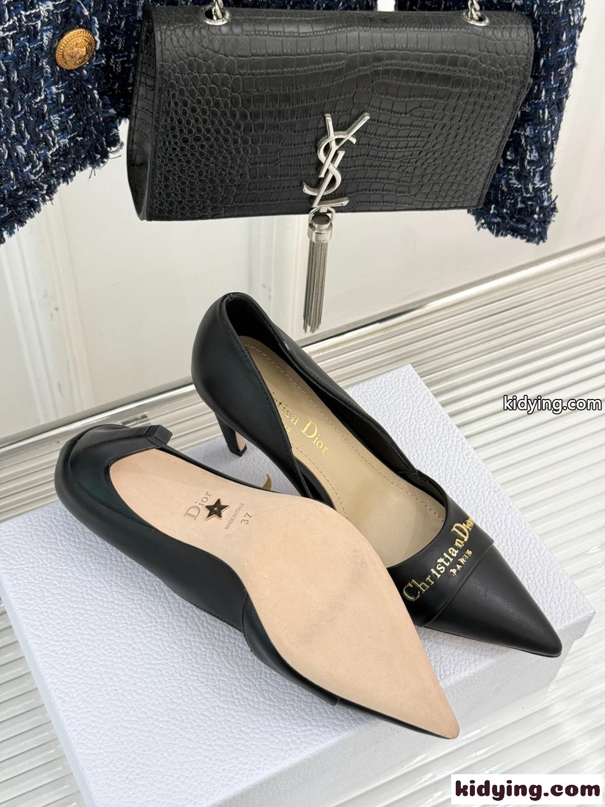 大人 エレガント My Dior パンプス クリスチャン・ディオール パンプス コピー ブラック-4