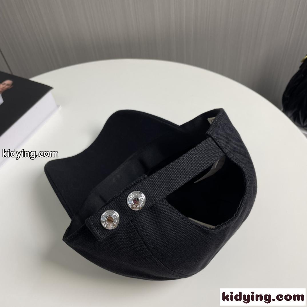 人気 セレナシーシェルキャップ エルメス キャップ コピー ブラック-3
