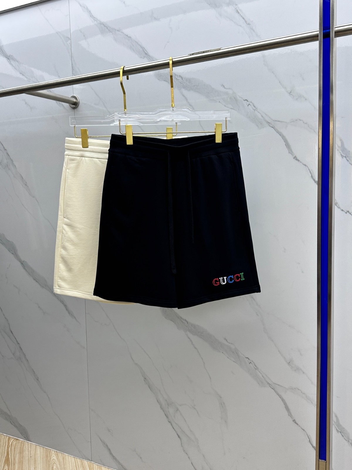 定番 合わせやすい ロゴ入り ショートパンツ グッチ パンツ コピー メンズ-0