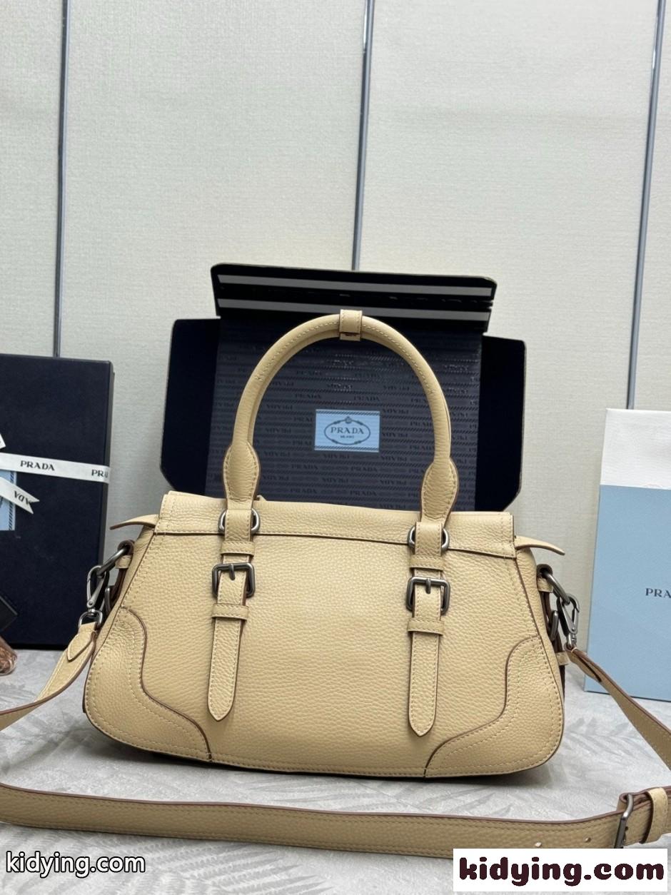 新作 人気 プラダ ラージ レザー トートバッグ 1BG604 スーパーコピー-2