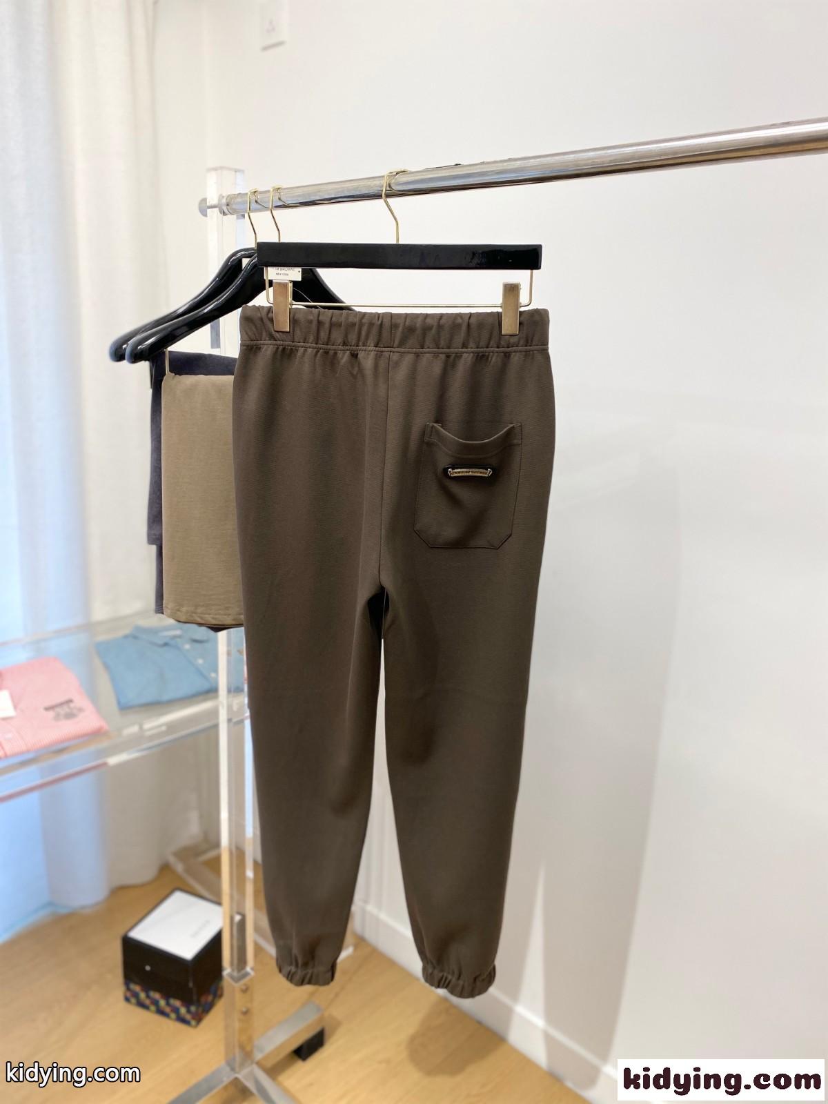 カジュアル 定番 ジョガーパンツ クロムハーツ パンツ コピー ブラウン-3