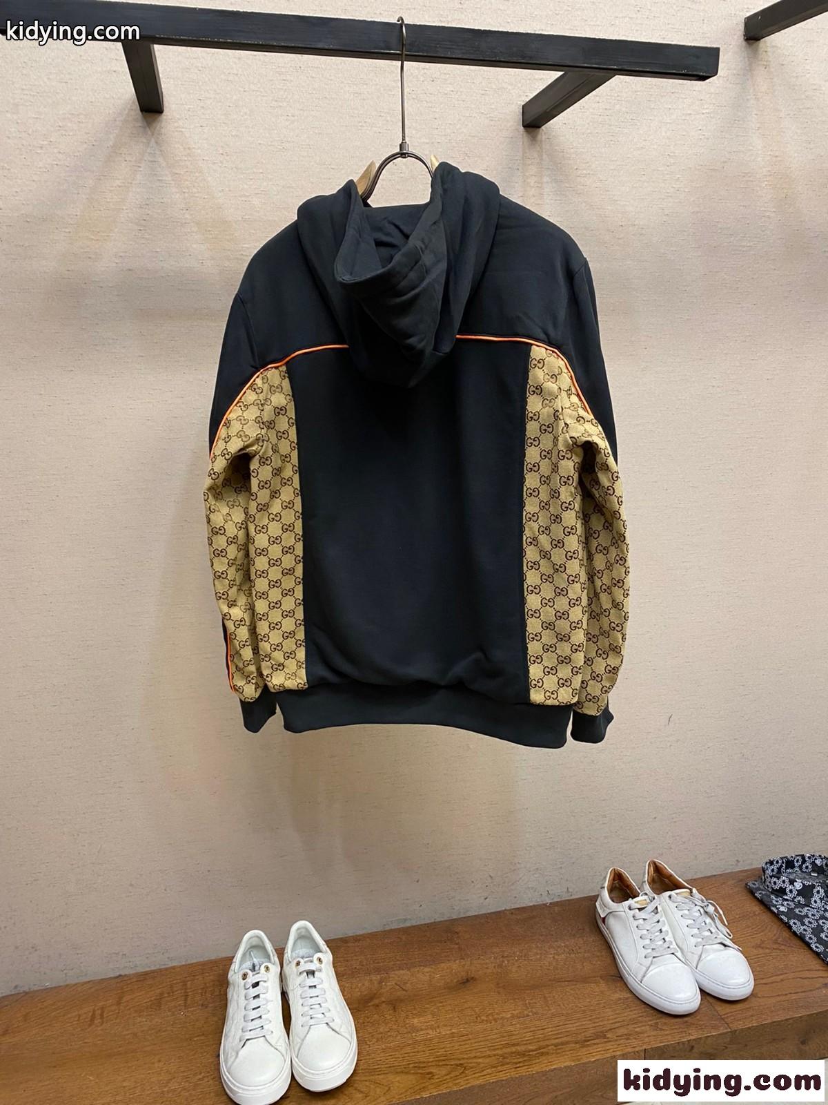 カジュアル コットン ジップジャケット グッチ ジャケット コピー メンズ-1