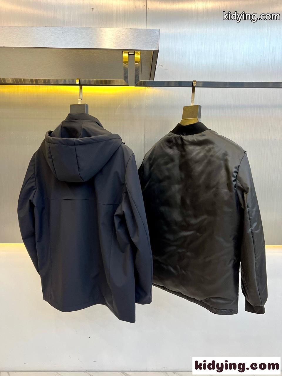 3WAY 高機能 エルメネジルド・ゼニア ダウンジャケット スーパーコピー 合わせやすい-2