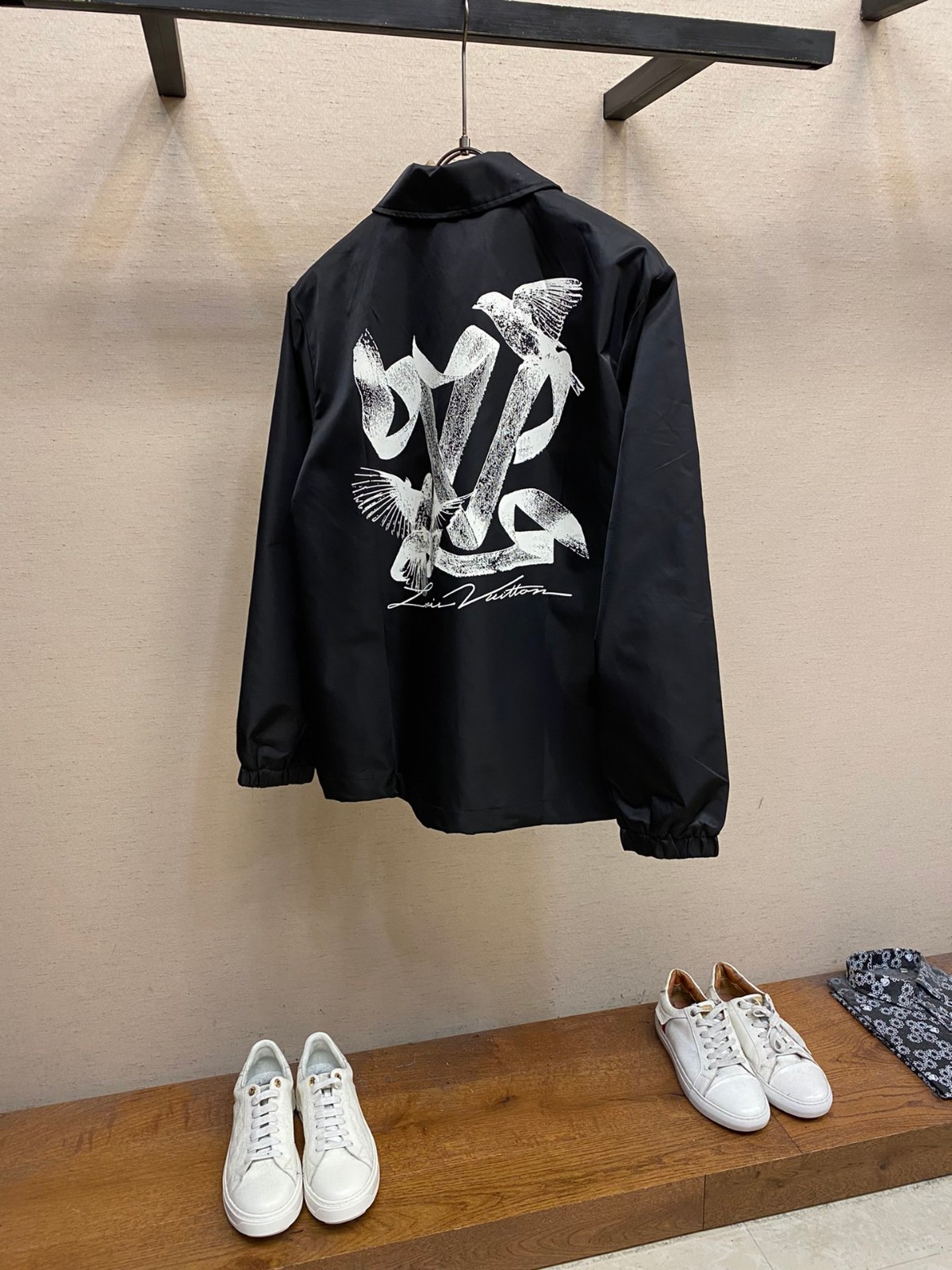 洗練された カジュアル ルイヴィトン コーチジャケット コピー メンズ ファッション-1