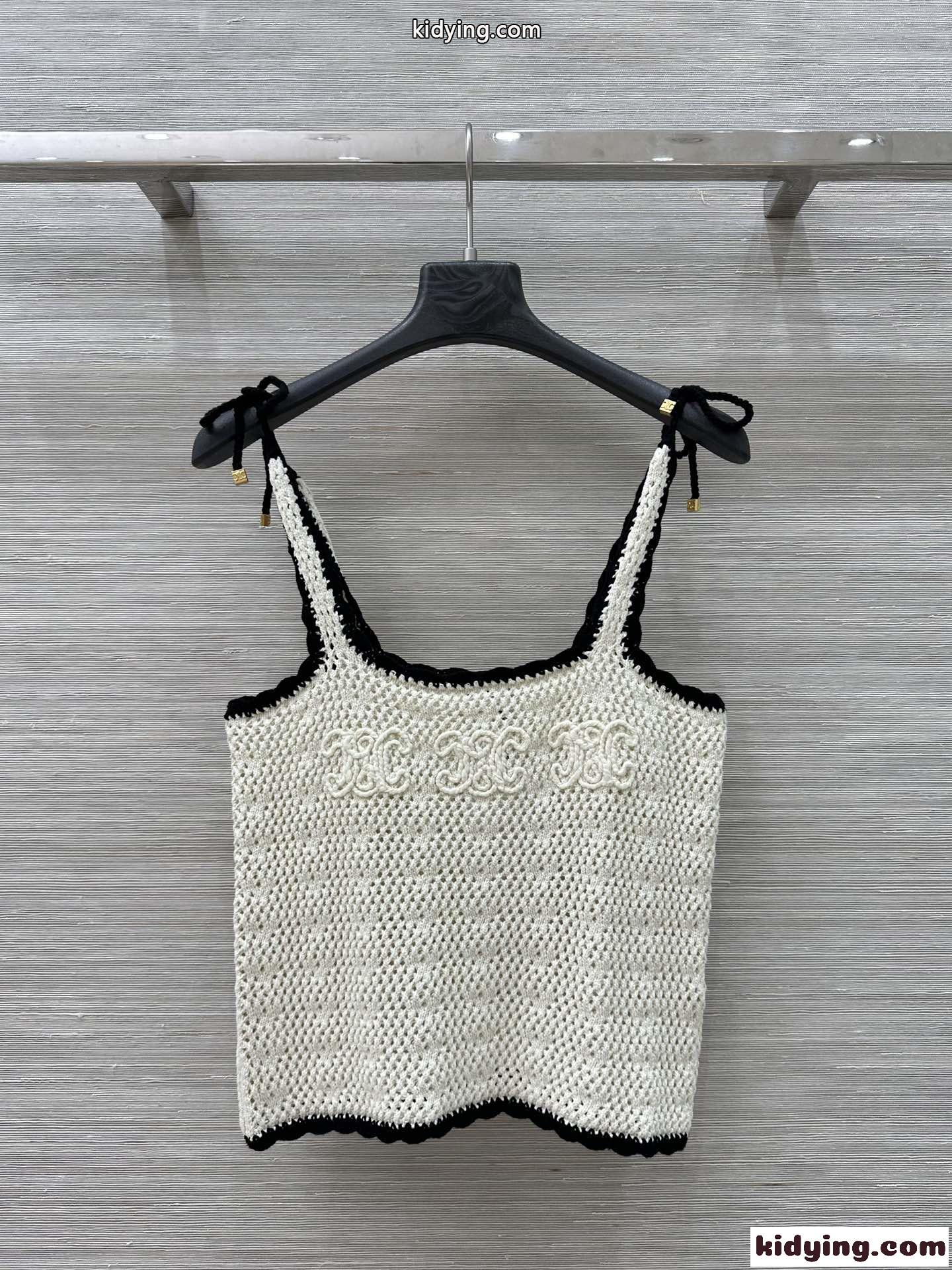 大人可愛い♪セリーヌ トリオンフ クロシェ クロップトップ コピー レディース-1