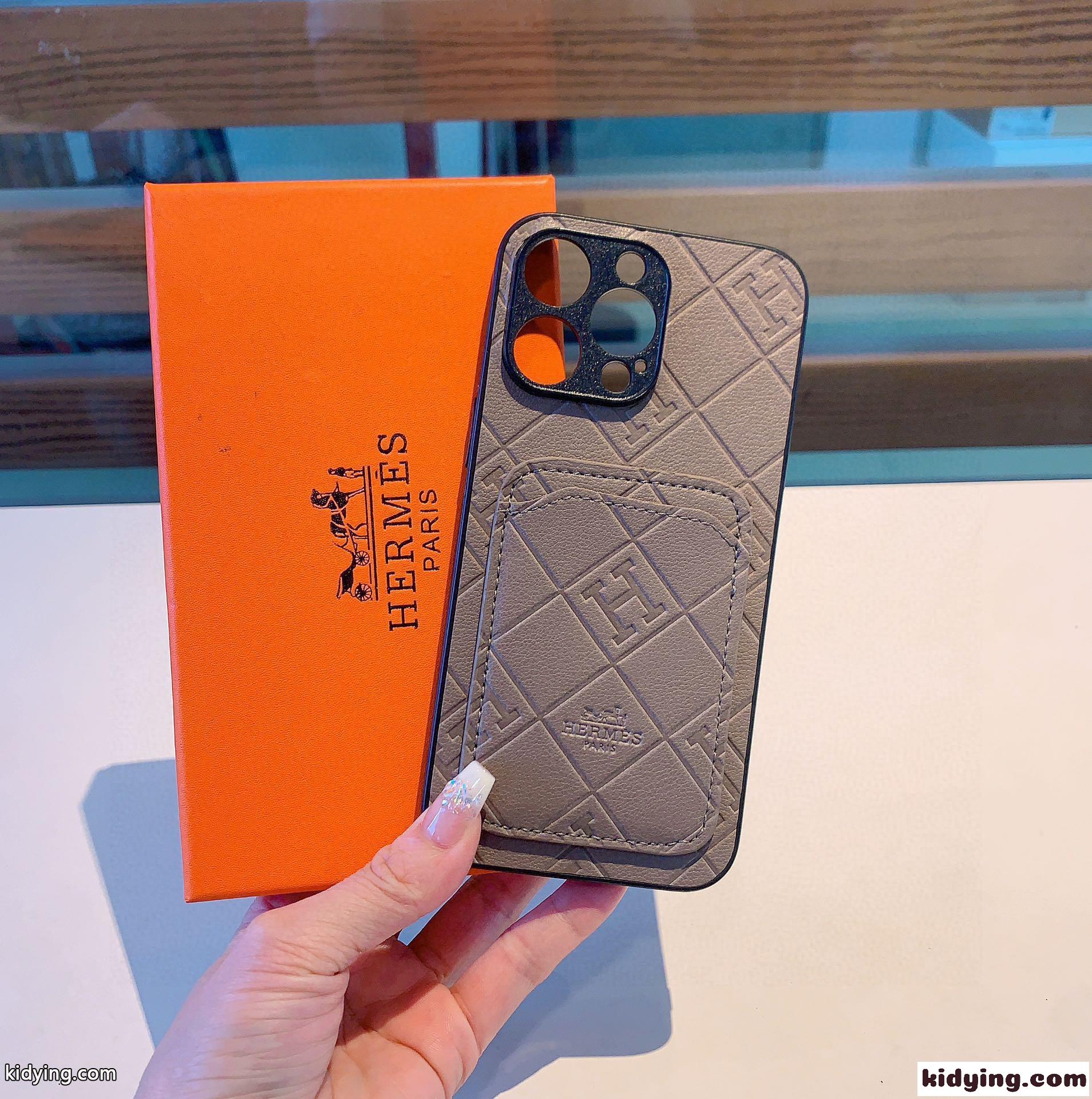 エルメス スマホケース 偽物 カード収納  アイフォンケース iPhone 15-3