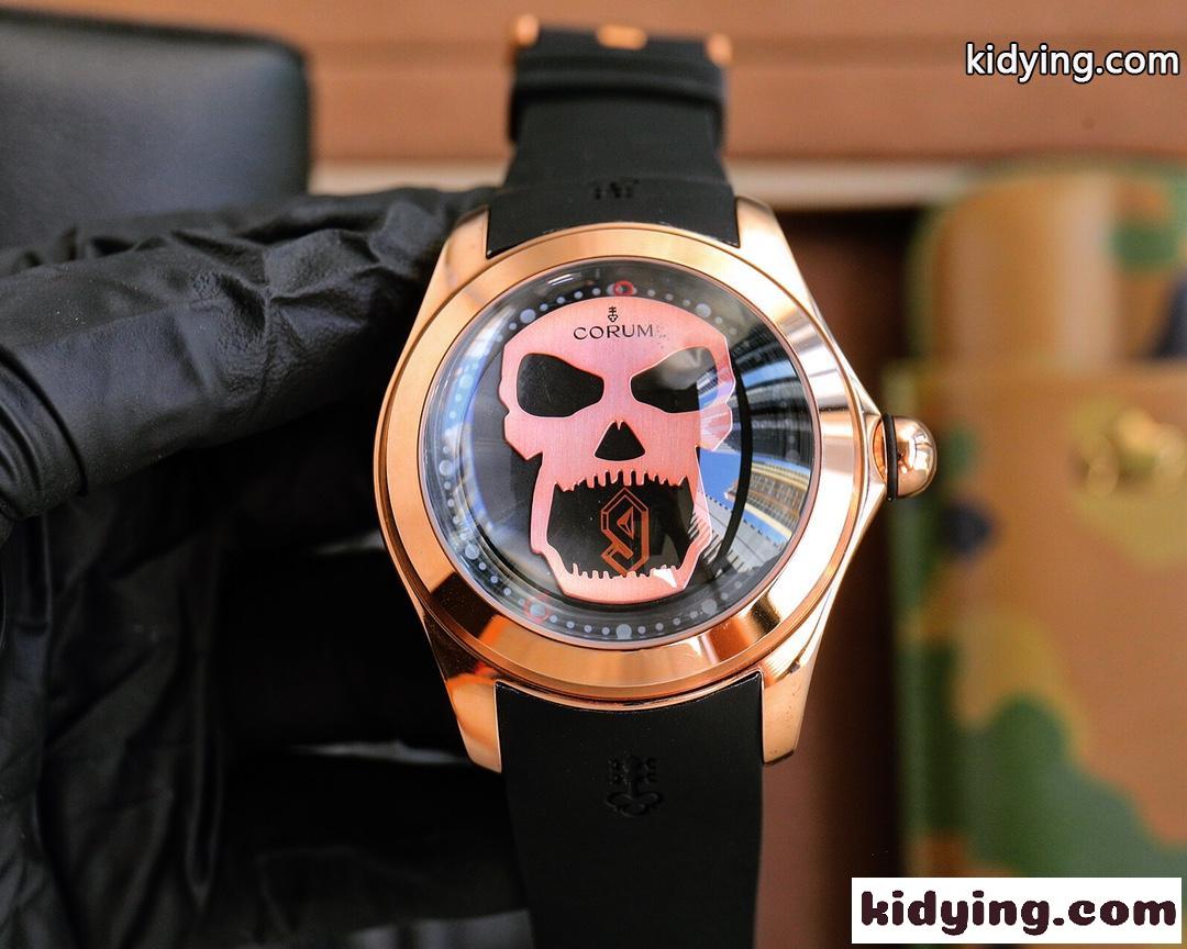 注目される 47mm メンズウォッチ高級感 コルム 時計 スーパーコピー 腕時計-5