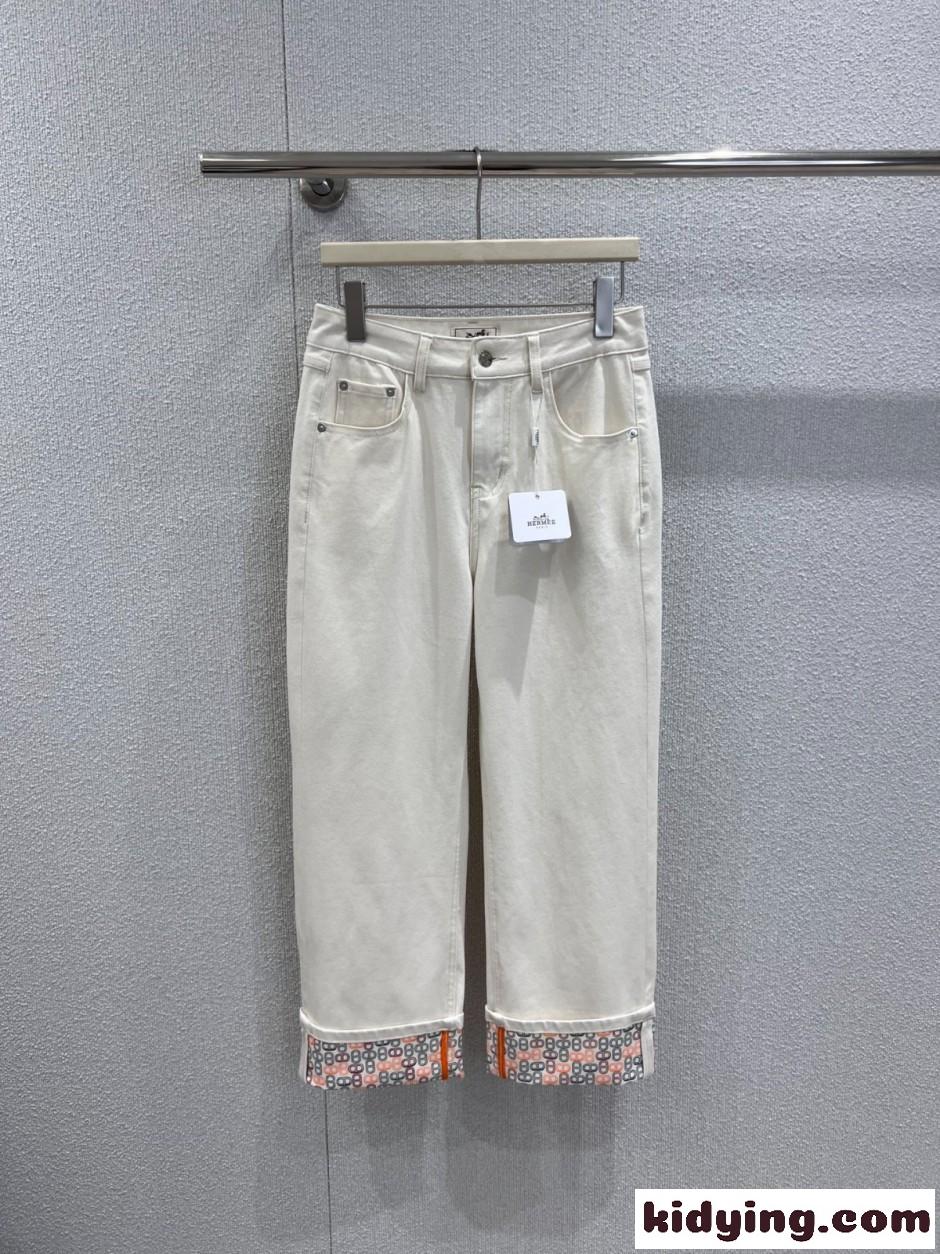 シェーヌダンクル デニムパンツ エルメス ジーンズ コピー 合わせやすい-0