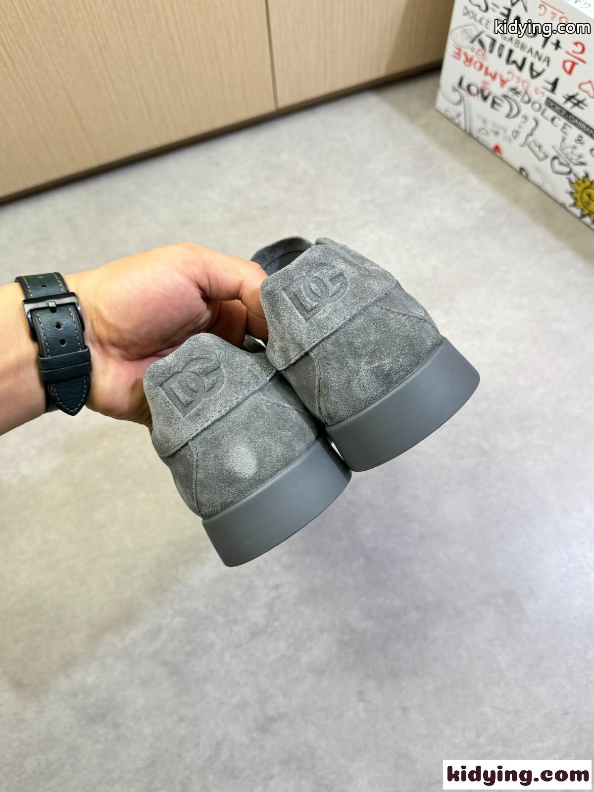 ドルチェ&ガッバーナ PORTOFINO LIGHT ストローベル スニーカー コピー グレー-3