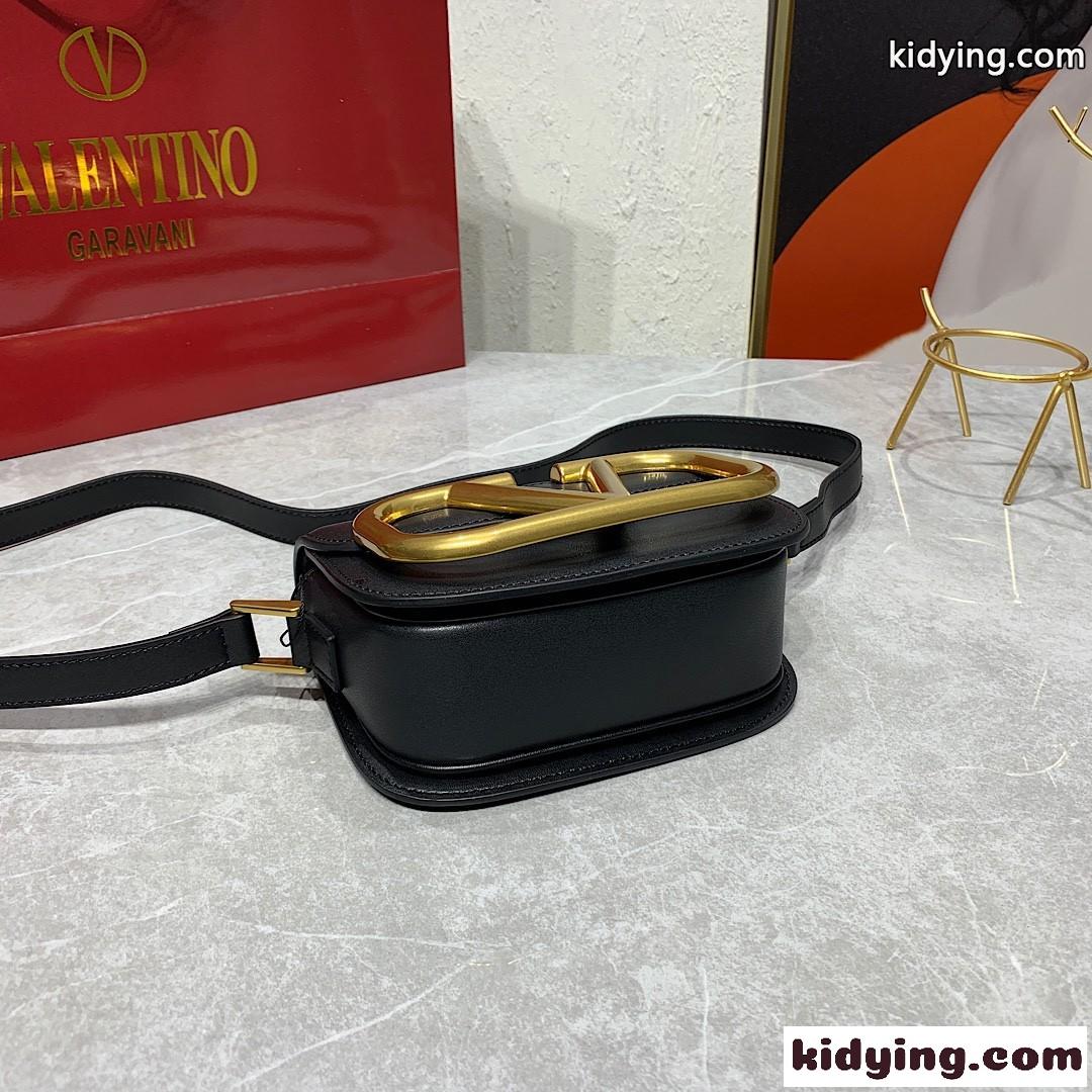 高級感 人気 ヴァレンティノ バッグ コピー レディース ミニ Vロゴ カーフレザー ショルダーバッグ-3