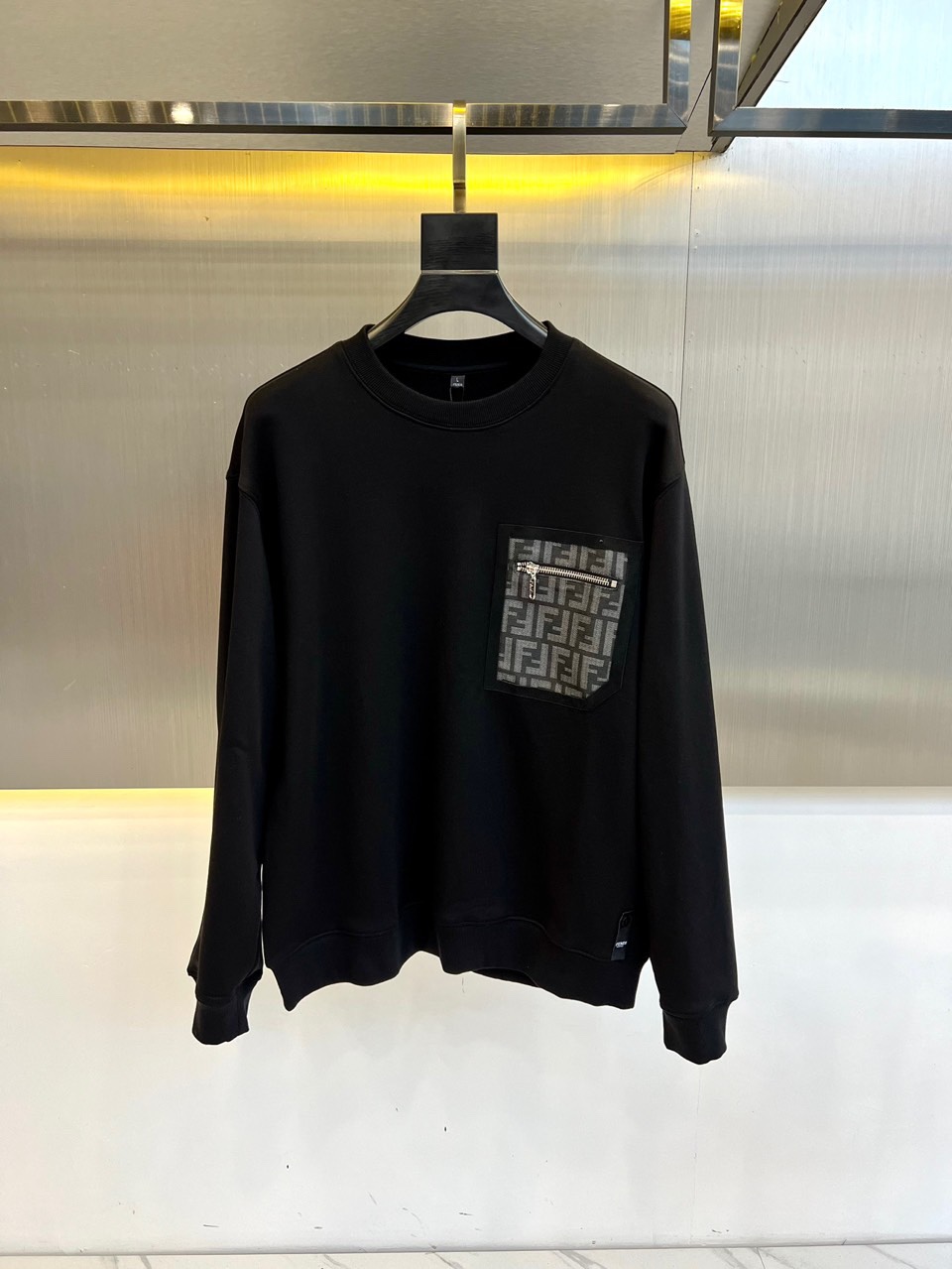 カジュアル おしゃれ フェンディ Tシャツ コピー コットン スウェットシャツ-0
