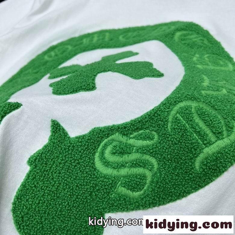 定番 ロゴ 着心地いい クルーネック 半袖 トップス おしゃれ カジュアル クロムハーツ tシャツ コピー 人気 快適-3