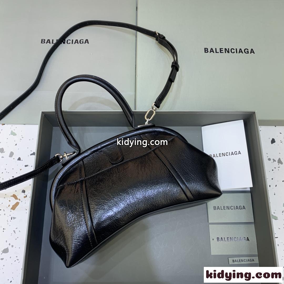 定番 人気 おしゃれ 柔らか レザー 斜め掛け ショルダーバッグ バレンシアガ バック コピー トップハンドルバッグ-1