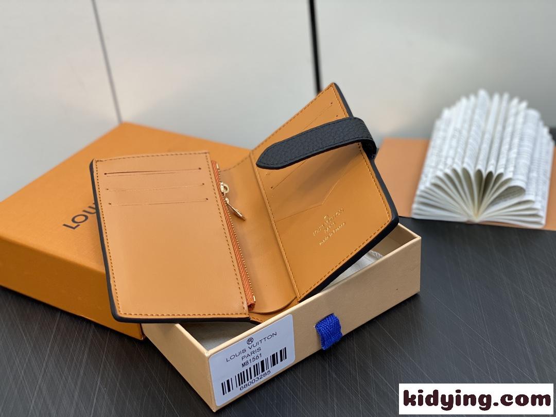 M81561 ルイヴィトン 財布 スーパーコピー LV ヴェルティカル 折りたたみ財布-3