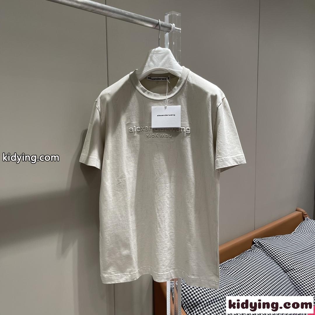 パフロゴ ショートスリーブ tシャツ アレキサンダーワング Tシャツ コピー ユニセックス-0