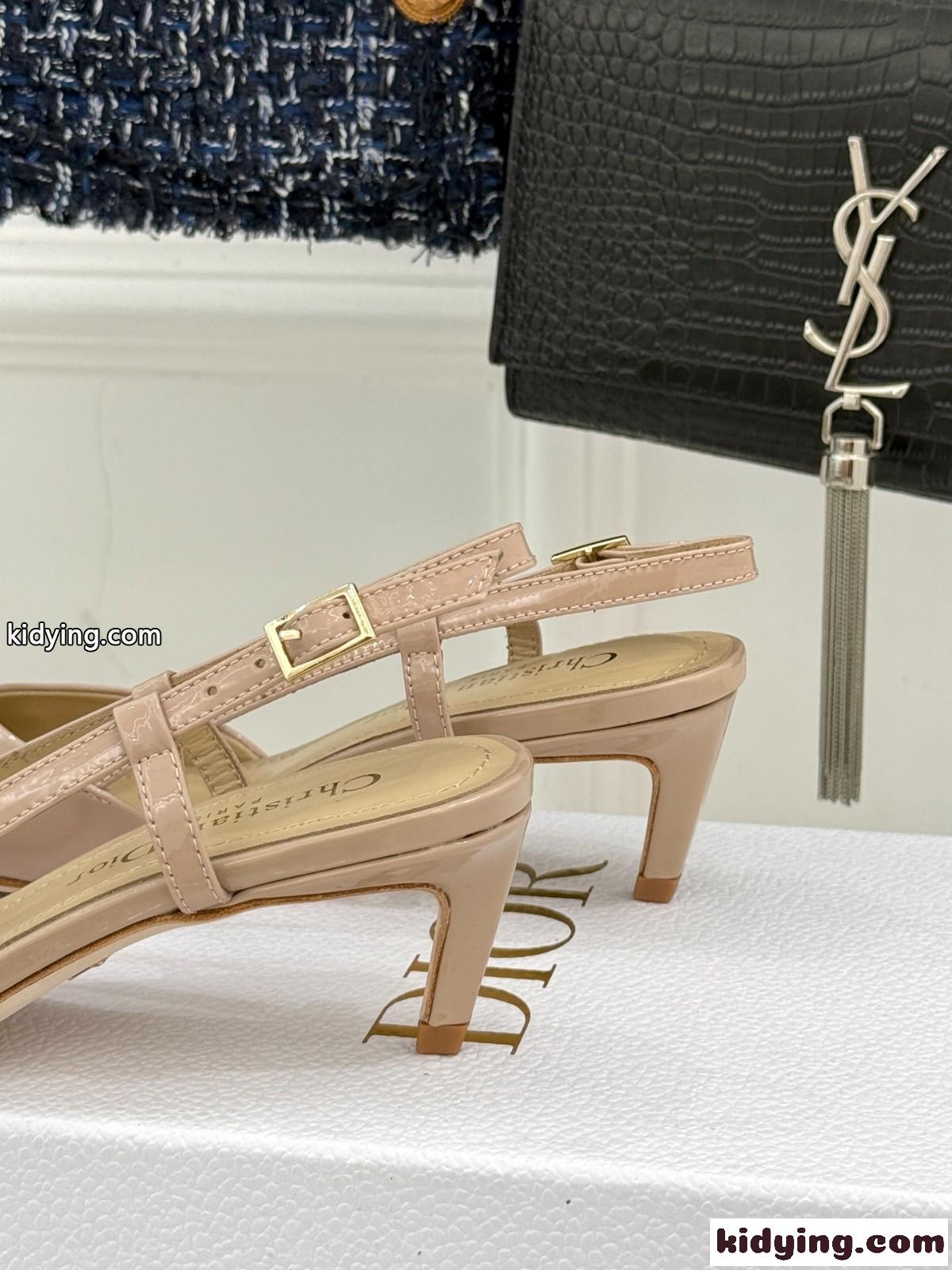 My Dior スリングバックパンプス クリスチャン・ディオール パンプス コピー ピンク-0