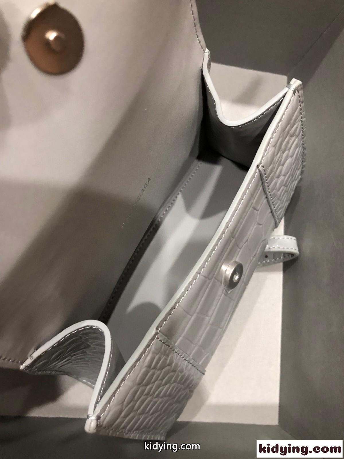 上品 人気 HOURGLASS クロコダイル型押し ハンドバッグ バレンシアガ バッグ コピー レディース-4