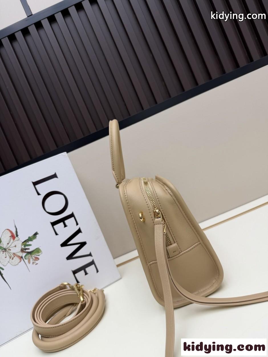 人気 LOEWE アマソナ180バッグ スモール ロエベ スーパーコピー ベージュ-1