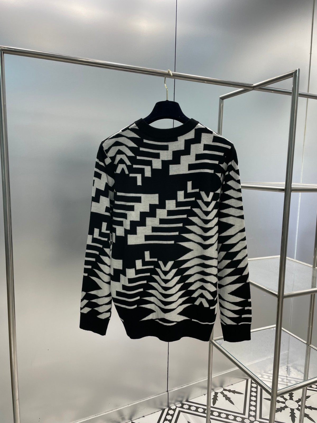 LV SKI ウールプルオーバー ルイヴィトン セーター コピー メンズ-2