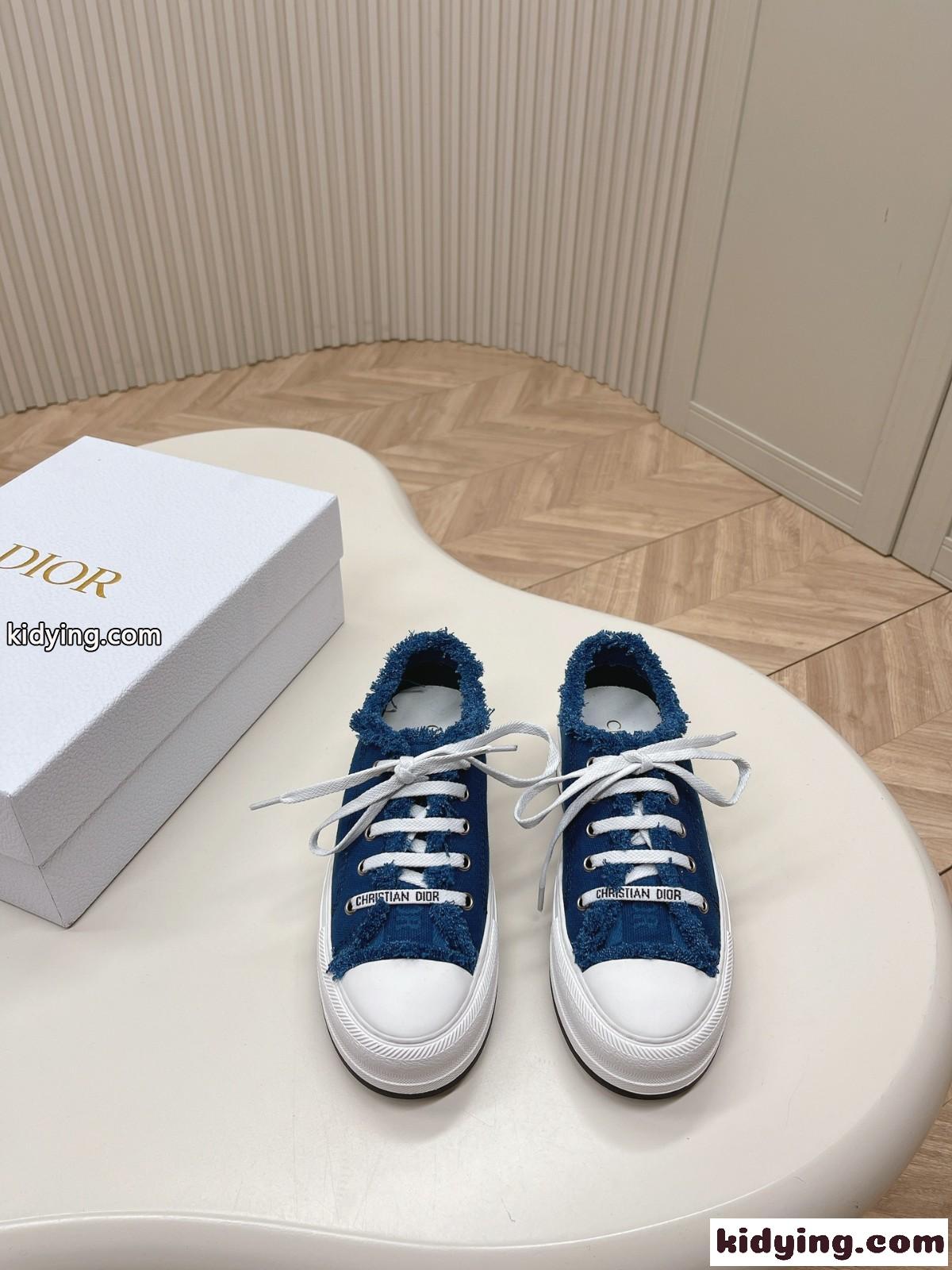 WalknDior プラットフォームスニーカー クリスチャン・ディオール スニーカー コピー ブルー-1