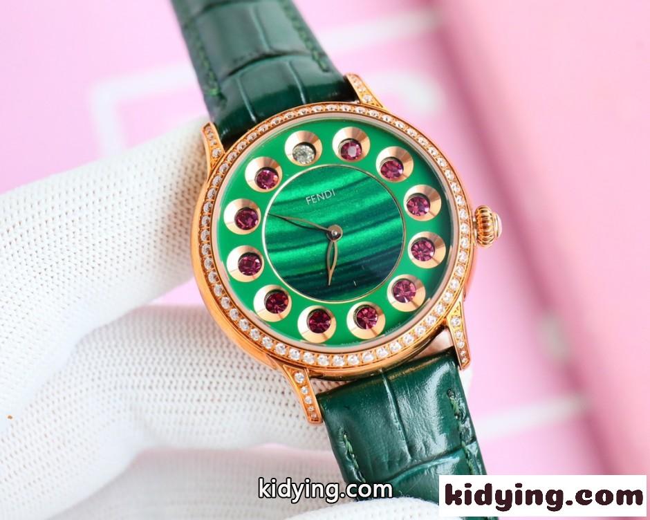 注目される レディース ウォッチ フェンディ 腕時計 偽物 36mm-2