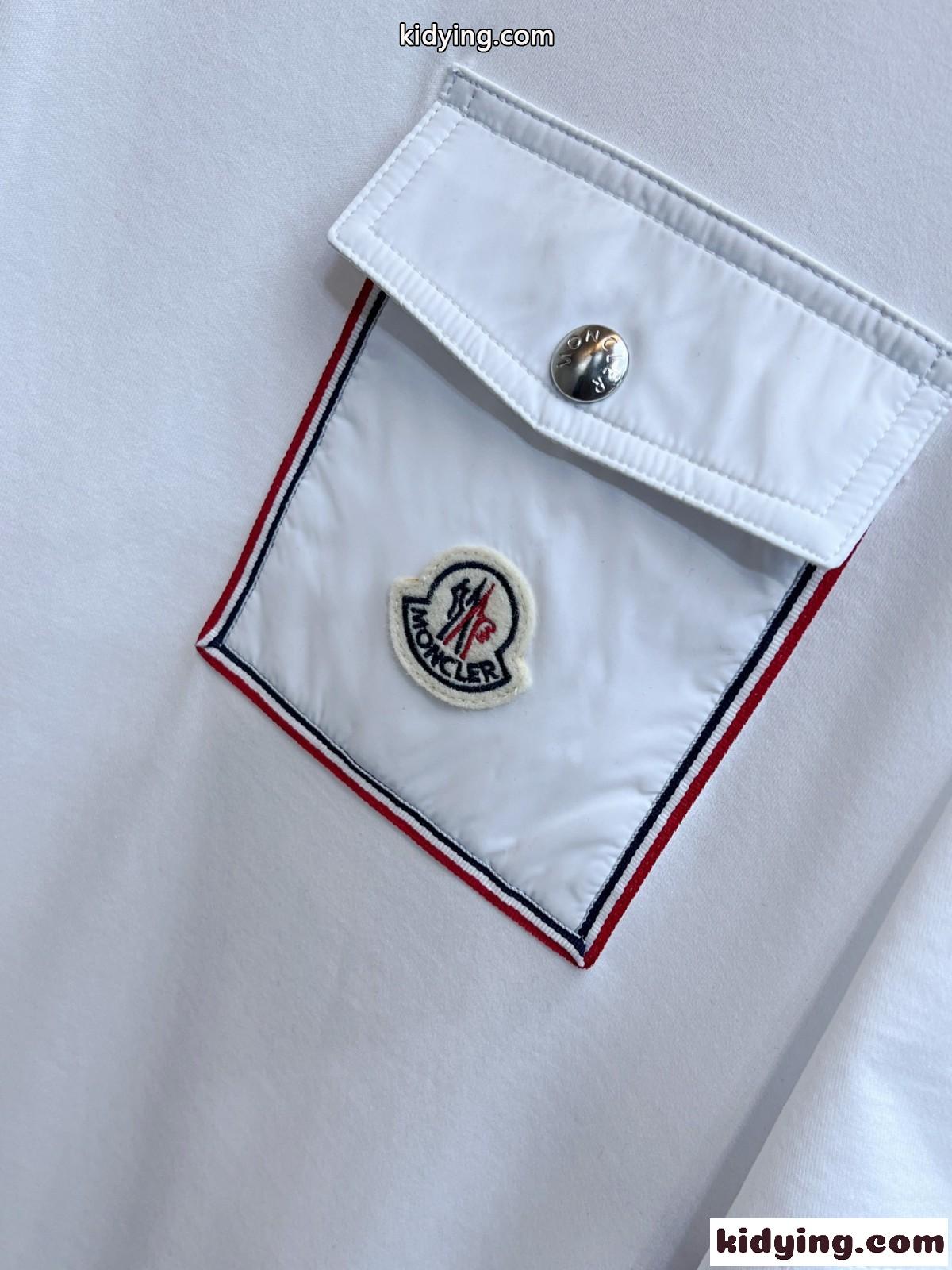 カジュアル おしゃれ クルーネック モンクレール Tシャツ コピー 半袖 トップス-0