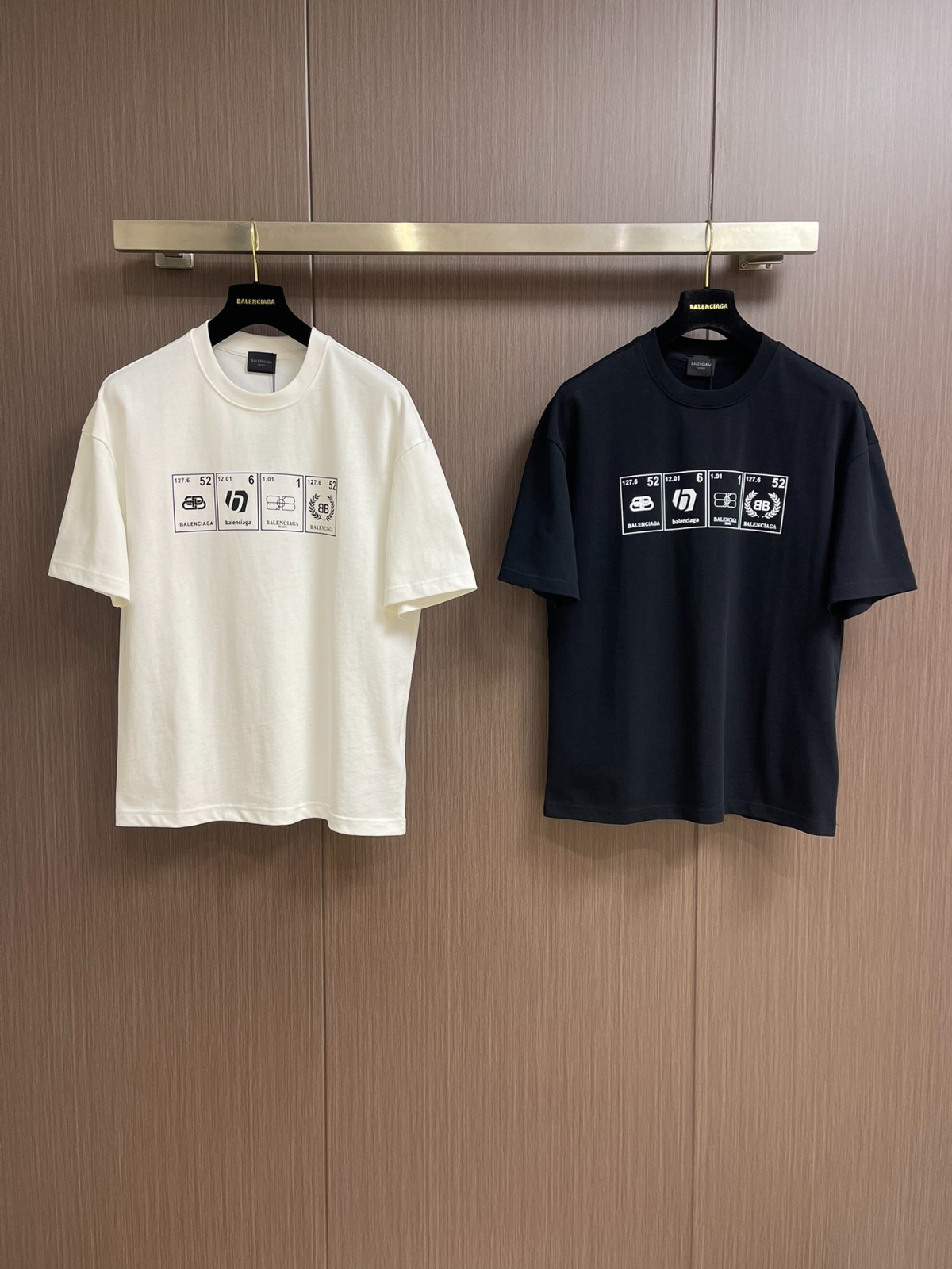 お洒落 合わせやすい プリント 半袖Tシャツ バレンシアガ Tシャツ コピー コットン-0